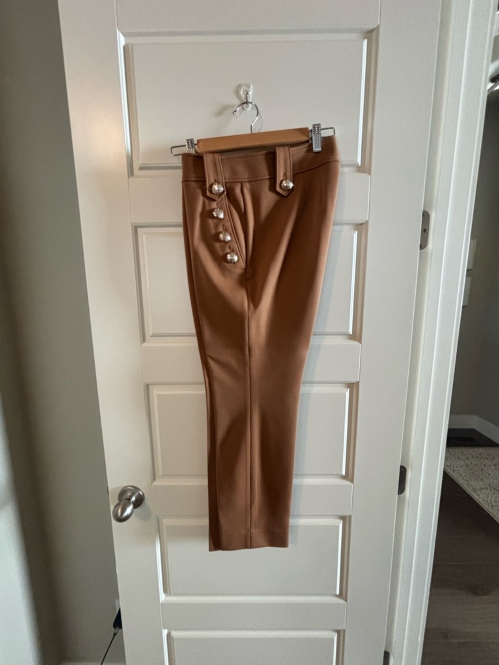WHBM Stylist Jacket and Jolie Lux Stretch Ankle Pants. Jacket sz 8 pants sz 6 - Picture 6 of 8